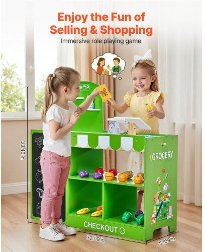 Vevor Wooden Kids Shop for 3+ Years