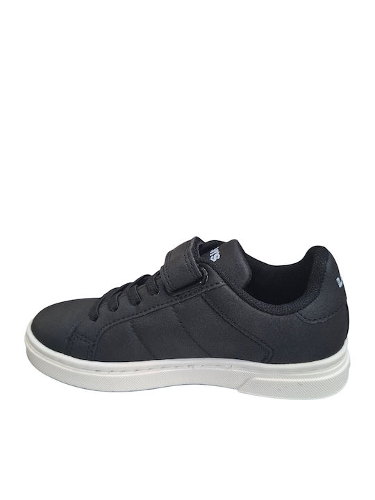 Piper Jr Kids Sneakers with Scratch Black