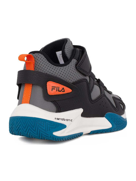 Memory Kids Sneakers High with Scratch Black