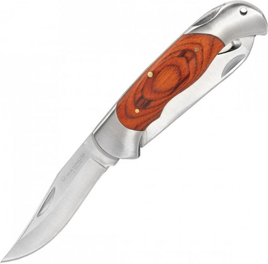 Boker Magnum Classic Hunter Σουγιάς Καφέ σε Θήκη