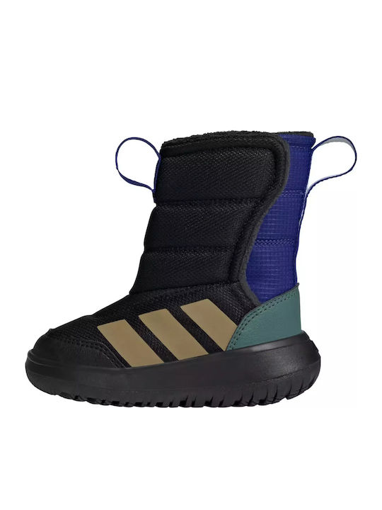 Winterplay Kids Boots with Velcro Black