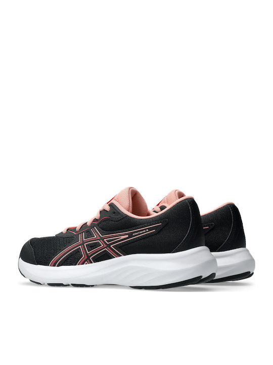 Gel-contend 9 Gs Детски Спортни Обувки Running с Връзки Черни
