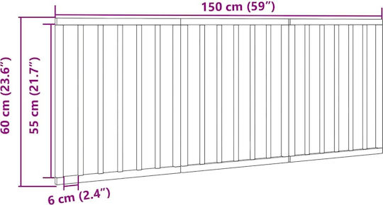 Vidaxl Faltbarer Hundetrenner 3 Paneele Weiß 150 cm Pappelholz Weiß