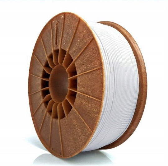 Rosa3D 3D Printer Filament 1.75mm Λευκό 1kg 1τμχ (Spool)