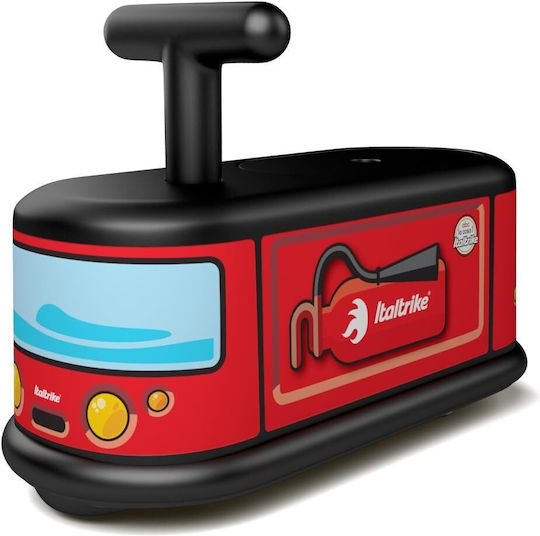 Italtrike La Cosa Firetruck Car Ride On for 12+ Months Red
