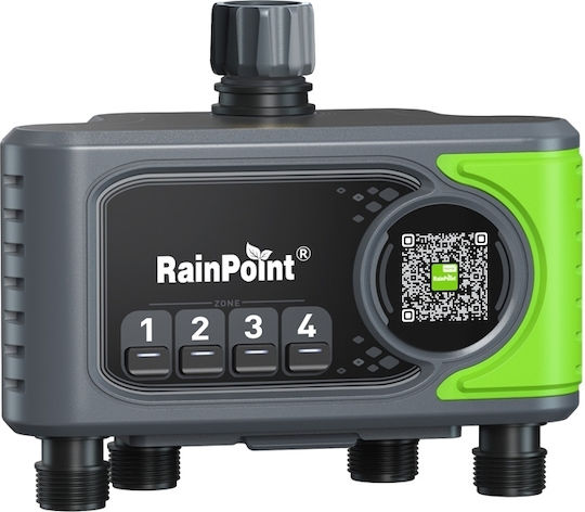 RainPoint Програмист на поливане за мивка на батерия с 1 звуков компонент и Wi-Fi
