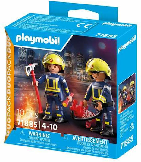 Playmobil Duo Pack Pompieri pentru 4-10 ani