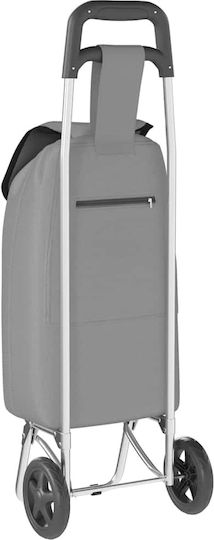 Shopping Trolley Gray 92x92x92cm
