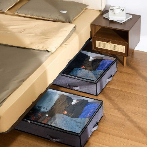 Vevor Storage Case for Shoes / Clothes / Blanket/Duvet 39.2x19.7x7.1cm 6pcs