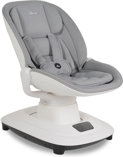 Cangaroo Electric Relax pentru Bebeluși Leagăn Hera cu Muzică Gri deschis
