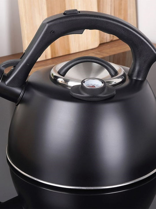 Orion Βραστήρας Ανοξείδωτος Μαύρη 3000ml