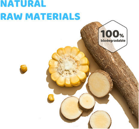 Cature Cassava Clumping Cat Litter Растителен котешки пясък 2.5кг Chamomile