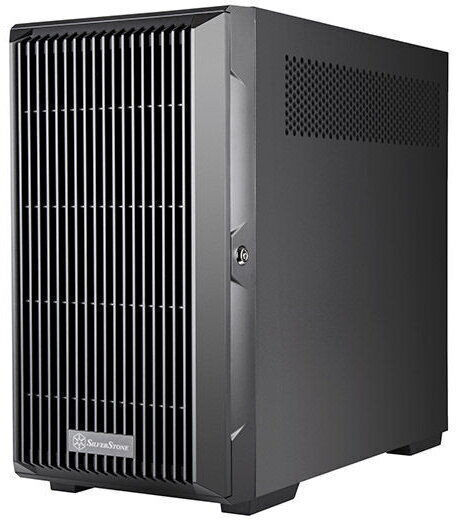 Silverstone SST-CS382 Mini tower Carcasă Calculator Negru