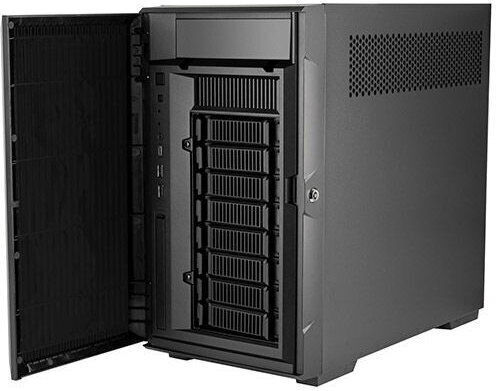 Silverstone SST-CS382 Mini tower Carcasă Calculator Negru
