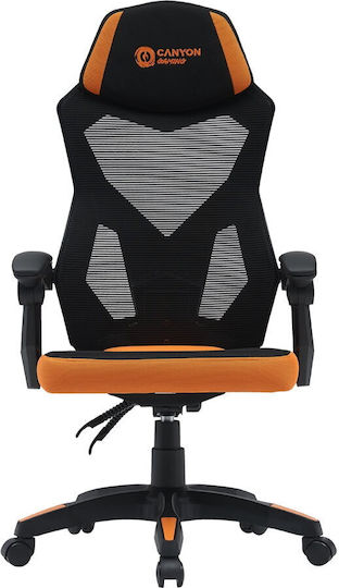 Canyon Wave Gaming Chair with Adjustable Arms Black