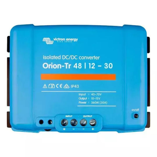 Victron Energy Orion-Tr 48/12-30 Isolated Voltage Converter DC/DC 48V to 12V