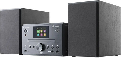 GoGEN Ηχοσύστημα 2.0 MSC472BTDAB 30W με CD Player και Bluetooth Μαύρο