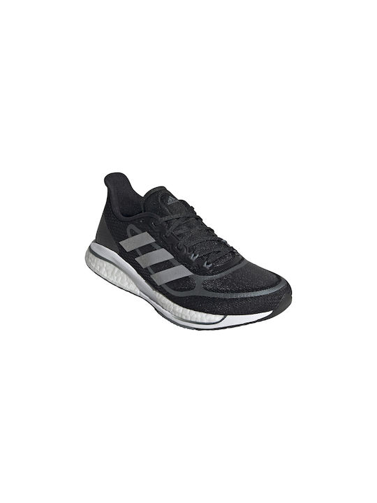 Supernova+ Sport Shoes Running Core Black / Silver Metallic / Blue Oxide