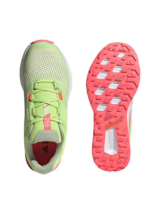 Terrex Two Flow Damen Sportschuhe Trail Running Almost Lime / Crystal White / Turbo