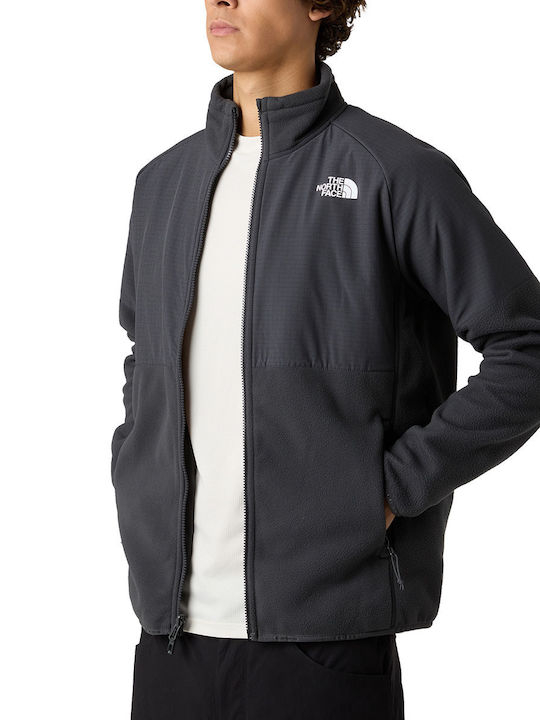 Ανδρική Ζακέτα Fleece Γκρι