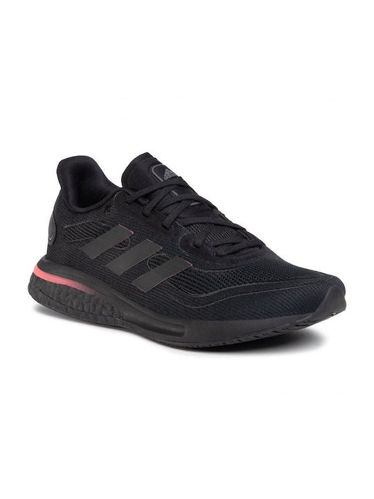 Supernova Sport Shoes Running Core Black / Signal Pink