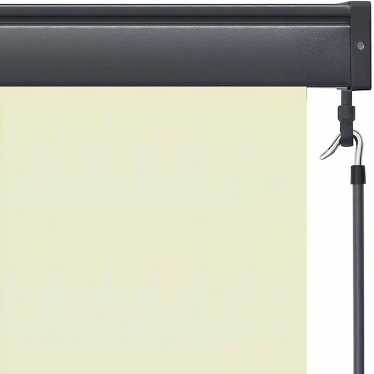 vidaXL Rolete Geam Semi-Blackout Bej Lățime180xÎnălțime250cm 362085