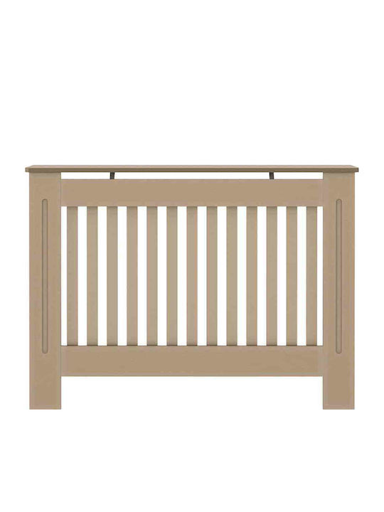 Vidaxl Капак за Радиатор 2 Бр Кафяв 112 X 19 X 81.5 См