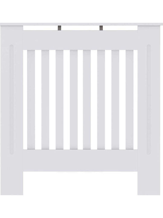 Vidaxl Radiator Cover 2 Pcs White 78 X 19 X 81.5 Cm