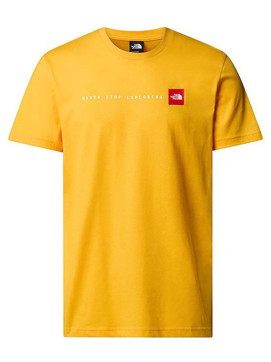 Never Stop Exploring T-shirt Orange