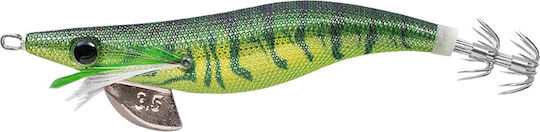 Squid Jig Cinnetic Crafty Tiger 3.0 #5 Rainbow Green