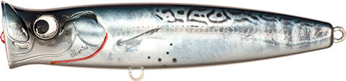 Artificial Fishus Lurenzo Ubuntu Popper 9.5cm Wf White N Flash