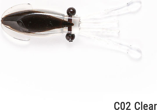 Siliconat Nikko Dappy Firefly Squid 7.6cm Natural