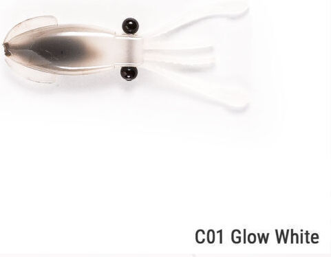 Σιλικονουχο Nikko Dappy Firefly Squid 7.6cm Clear