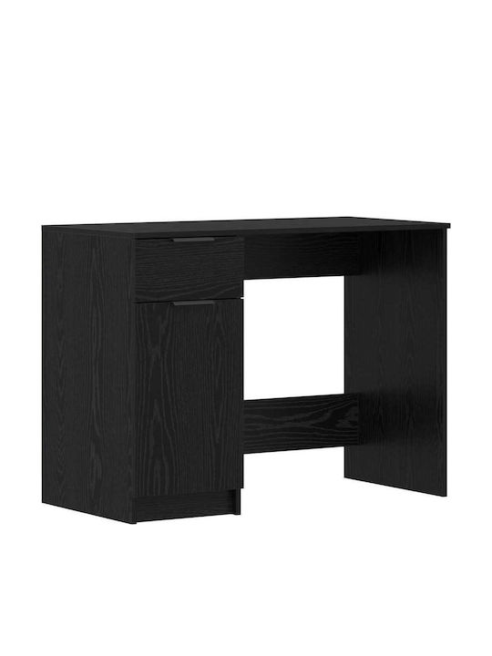 Бюро Дървено Черен Дъб 133x50x75см