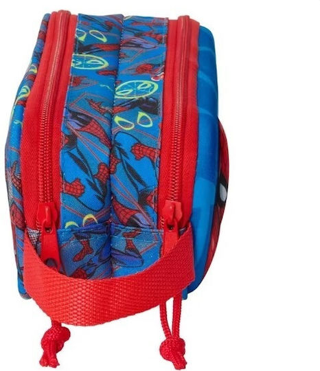 Safta Stoff Federmäppchen Blau