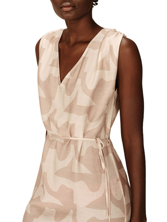 Summer Maxi Dress Beige