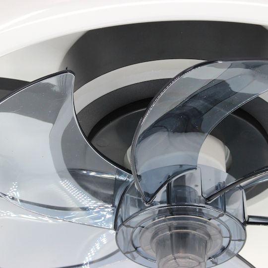 Keskor Deckenventilator 48cm mit Leuchte Schwarze