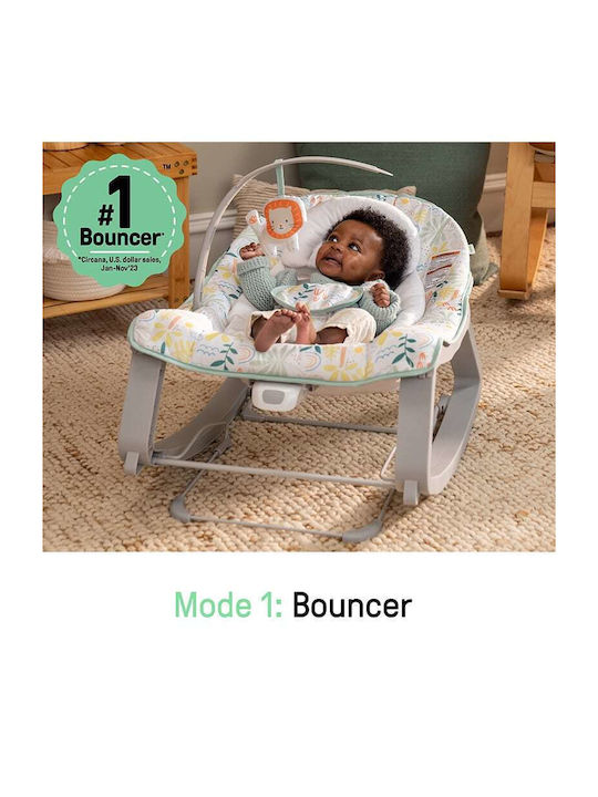 Ingenuity Elektrisch Baby Relax Schaukel Keep Cozy mit Vibration Madi für Kind bis 18kg