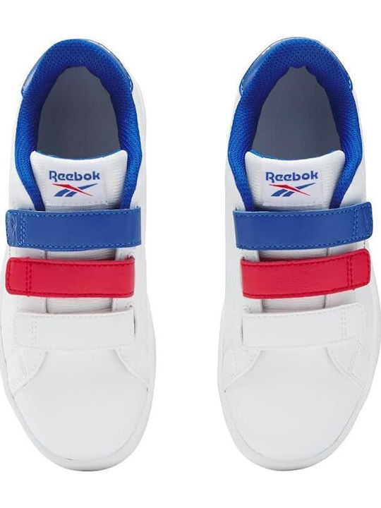 Court Παιδικά Sneakers με Σκρατς Λευκά
