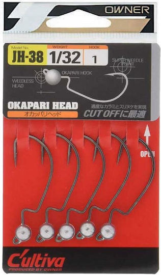 Fishing Hooks Owner Cultiva Jh-38 5149 No4 1/8 Oz – 3.5 Gr