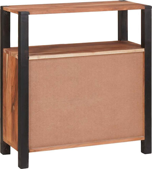 Μπουφές από Μασίφ Ξύλο Καφέ 70x30x75cm