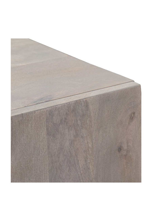 Cabinet Storage Solid Wood with 3 Drawers L40xW33.5xH110cm