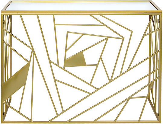 Konsolemit Spiegel Golden L100xB33xH77cm