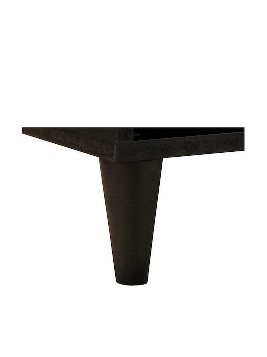 Шкаф за телевизор Black, Gold Д100xШ33xВ46см