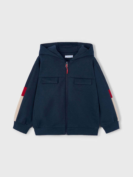 Kids Sweatpants Set With Jacket With Top Blue 3 Pieces Non Stop