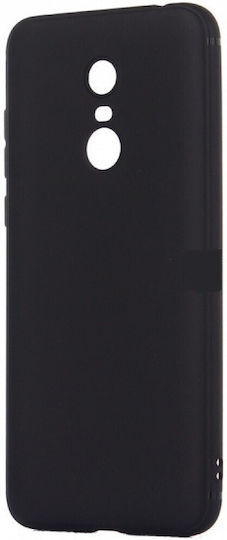 Hurtel Redmi 5 Plus Back Cover Σιλικόνης 1.2mm Μαύρο (Redmi 5 Plus)