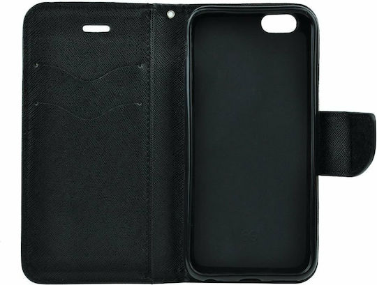 Fancy Wallet Δερματίνης Μαύρο (Huawei P40)