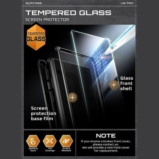 Supcase Unicorn Beetle Pro Back Cover Plastic 1.2mm Black (Galaxy Z Fold7)