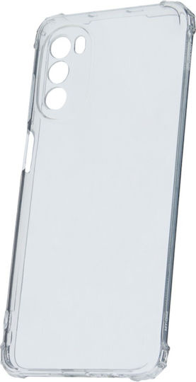Slim Back Cover Σιλικόνης 1.5mm Μαγνητικό Διάφανο (Moto G52)