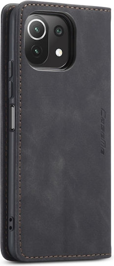Caseme Wallet Synthetic Leather Black (Xiaomi Mi 11 Lite / 11 Lite 5G / 11 Lite 5G NE)